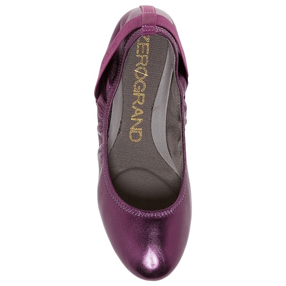 Cole Haan Shoes - Cole Haan Purple ZeroGrand Stagedoor Ballet Flat